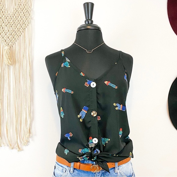 NWT Jane Marie Druzy Bib Gold Necklace, Black - Picture 2 of 3